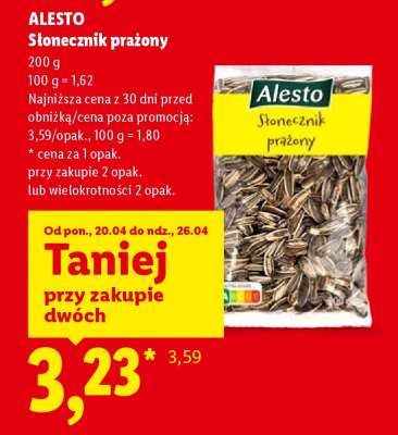 ALESTO Słonecznik prażony