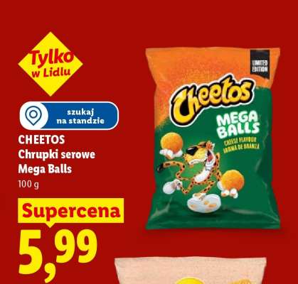 CHEETOS Chrupki serowe Mega Balls