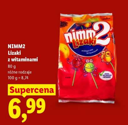 NIMM2 Lizaki z witaminami