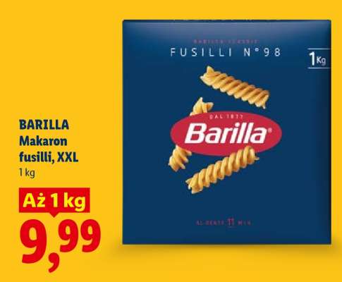 BARILLA Makaron fusilli, XXL