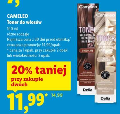 CAMELEO Toner do włosów