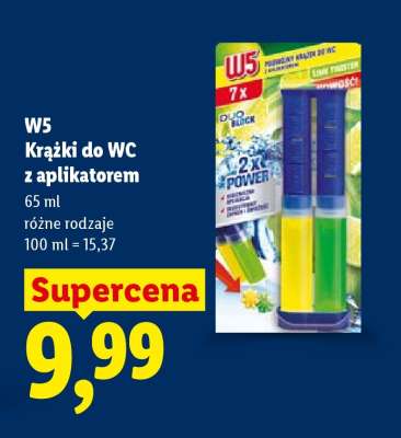 W5 Krążki do WC z aplikatorem