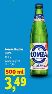 Łomża Radler 0,0%*