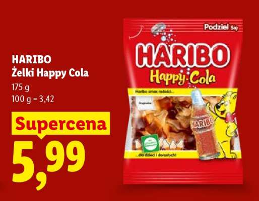 HARIBO Żelki Happy Cola