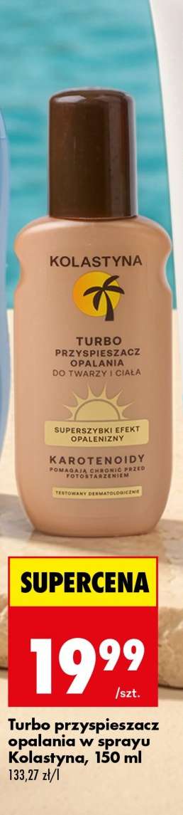 Turbo przyspieszacz opalania w sprayu Kolastyna, 150 ml