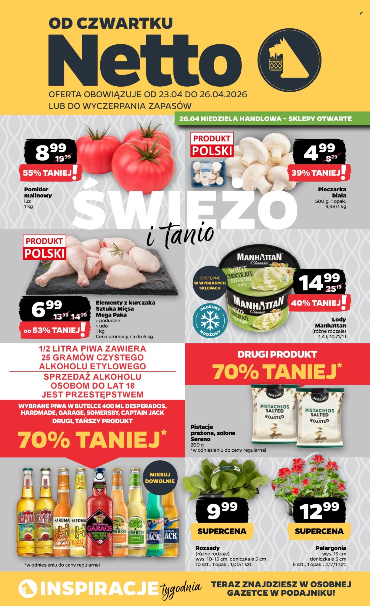 Gazetka Netto - 23.04.2026 - 26.04.2026. Strona 1