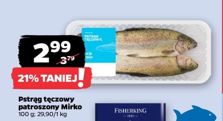 Pstrąg tęczowy patroszony Mirko