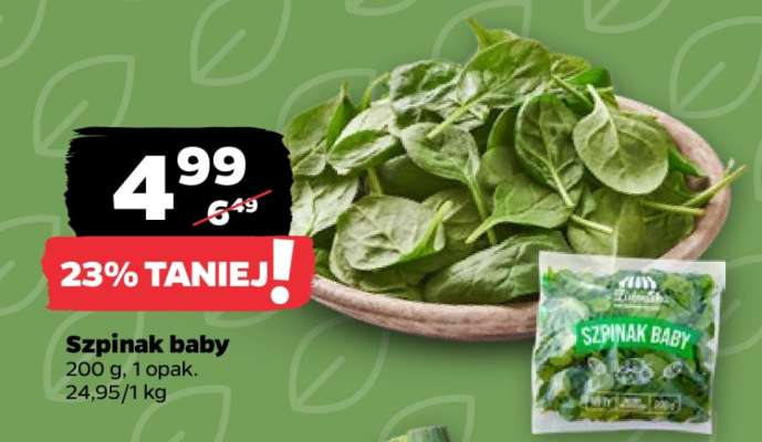 Szpinak baby