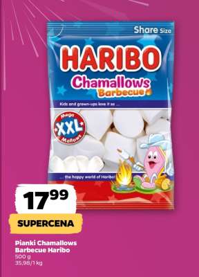 Pianki Chamallows Barbecue Haribo