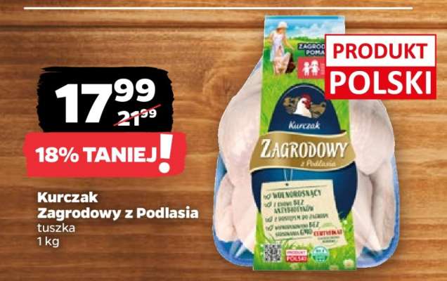 Kurczak Zagrodowy z Podlasia tuszka