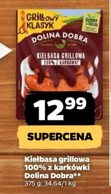 Kiełbasa grillowa 100% z karkówki Dolina Dobra