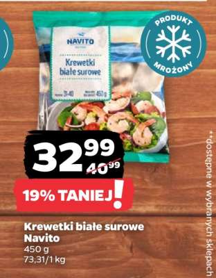 Krewetki białe surowe Navito