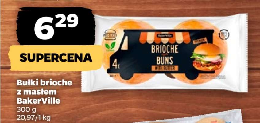 Bułki brioche z masłem BakerVille