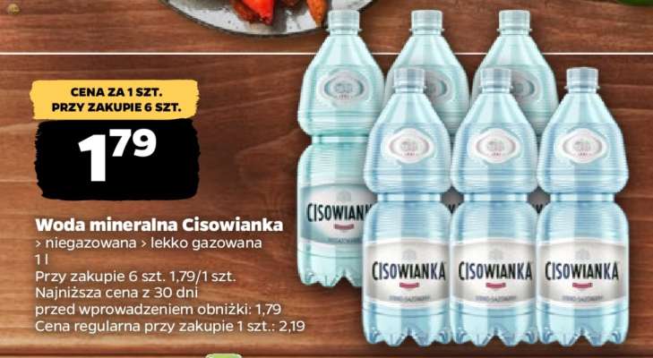 Woda mineralna CISOWIANKA