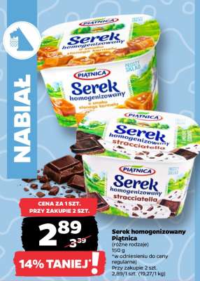 Serek homogenizowany PIĄTNICA