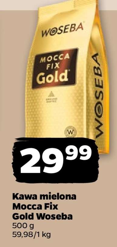 Kawa mielona Mocca Fix Gold Woseba