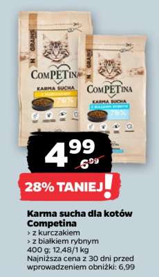 Karma sucha dla kotów Competina