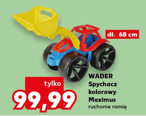 WADER Spychacz kolorowy Maximus ruchome ramię