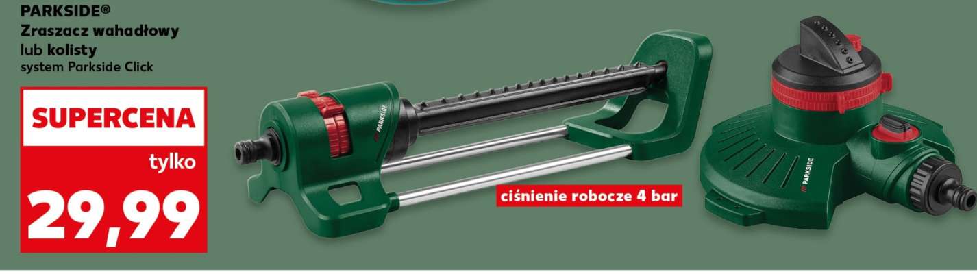 PARKSIDE® Zraszacz wahadłowy lub kolisty