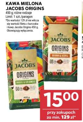 Kawa mielona Jacobs Origins