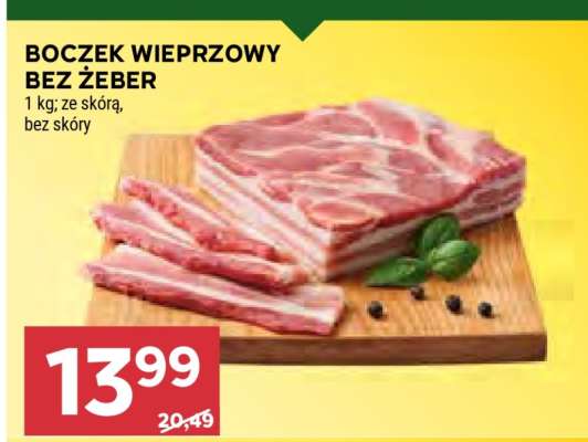 Boczek wieprzowy bez żeber