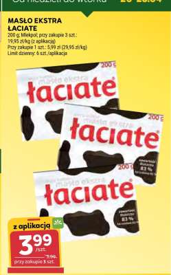 Masło ekstra ŁACIATE