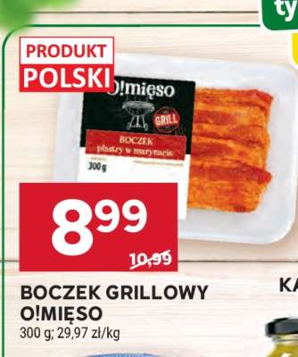 Boczek Grillowy O!Mięso