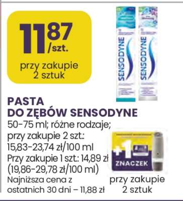 Pasta do zębów Sensodyne