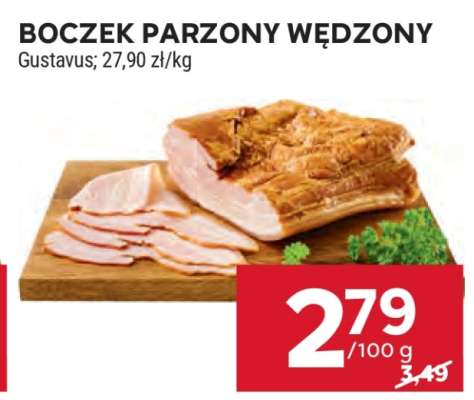 Boczek parzony wędzony