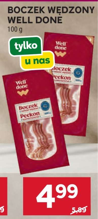 Boczek Wędzony Well Done