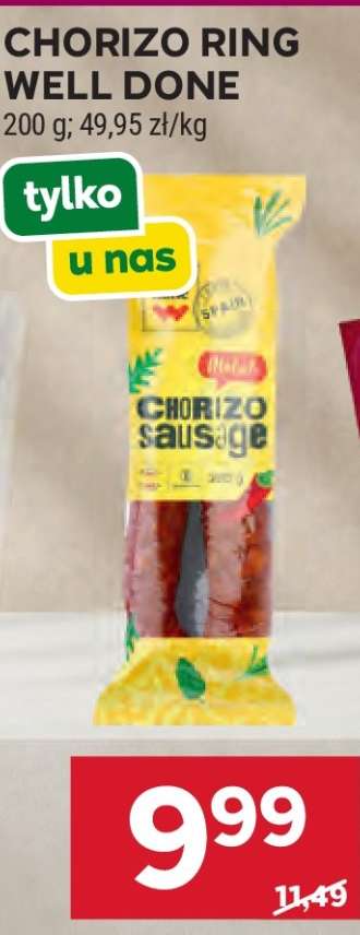 CHORIZO RING WELL DONE