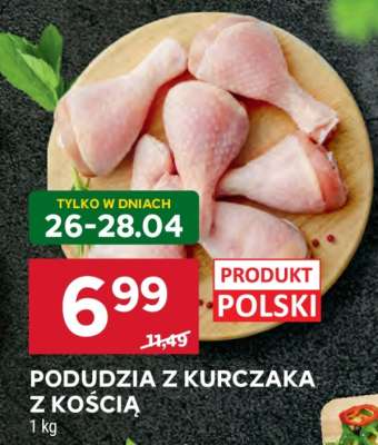 Podudzia z kurczaka z kością