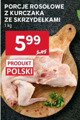 PORCJE ROSOŁOWE Z KURCZAKA ZE SKRZYDEŁKAMI