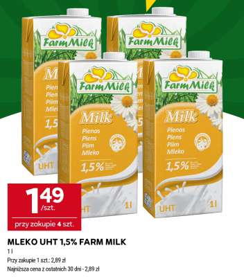 MLEKO UHT 1,5% FARM MILK