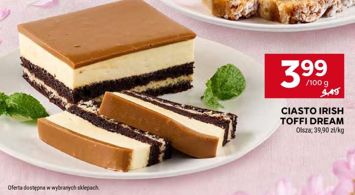 Ciasto Irish Toffi Dream