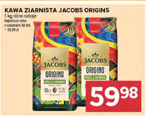 Kawa ziarnista Jacobs Origins