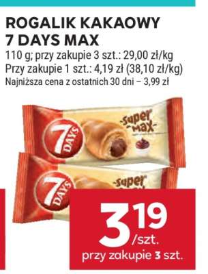 ROGALIK KAKAOWY 7 DAYS MAX