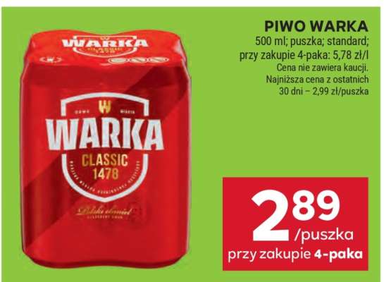 Piwo Warka