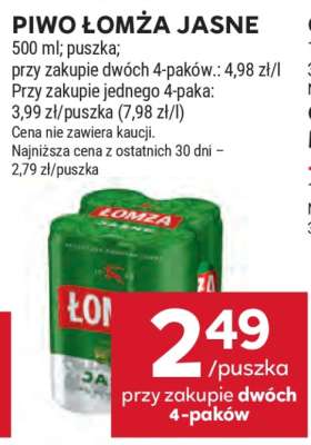 Piwo ŁOMŻA JASNE