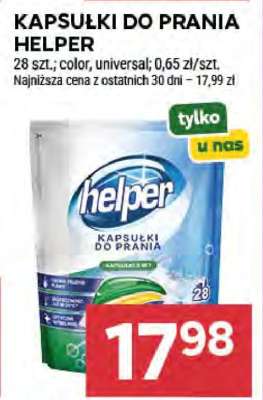 Kapsułki do prania Helper
