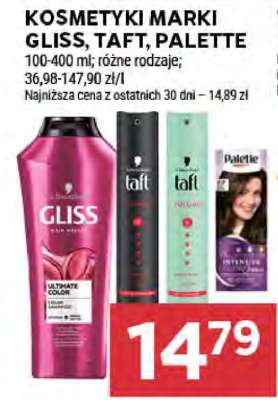 Kosmetyki marki Gliss, Taft, Palette