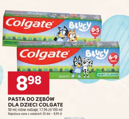 Pasta do zębów dla dzieci Colgate