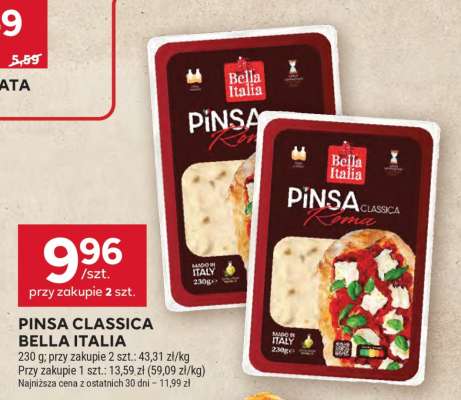 PINSA CLASSICA BELLA ITALIA