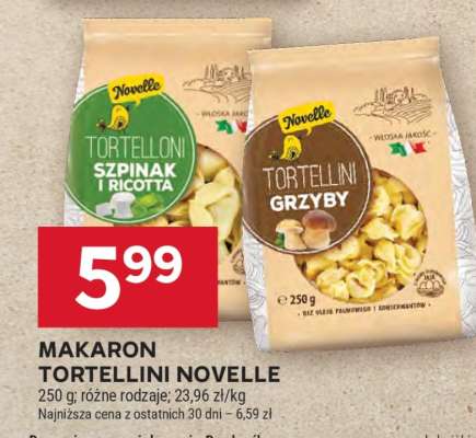 MAKARON TORTELLINI NOVELLE