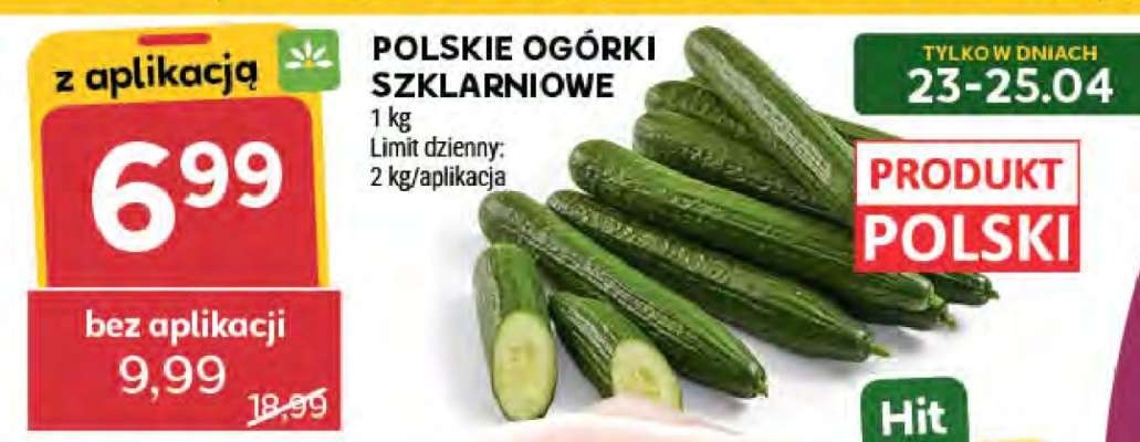 Polskie Ogórki Szklarniowe