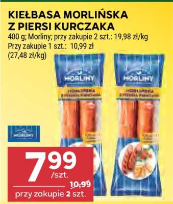 Kiełbasa morlińska z piersi kurczaka