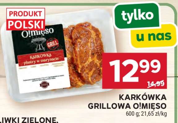 KARKÓWKA GRILLOWA O!MIĘSO