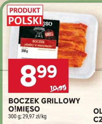 Boczek Grillowy O!Mięso