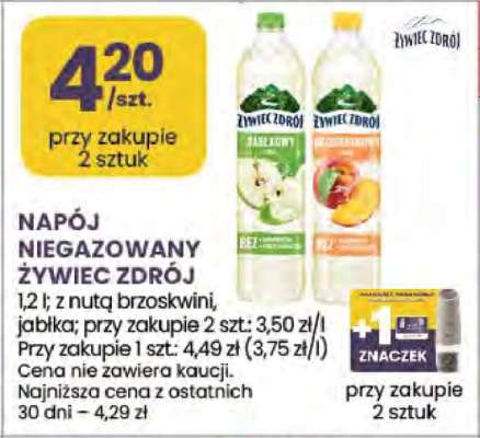 Napój niegazowany ŻYWIEC ZDRÓJ