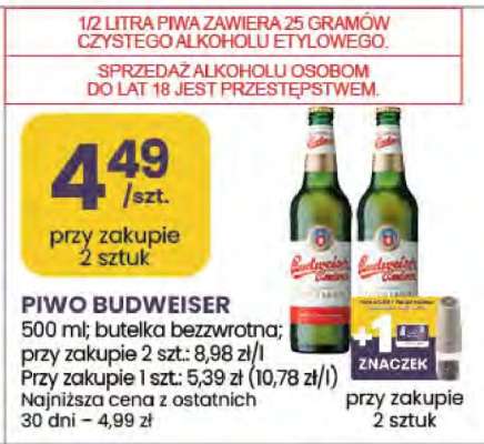 Piwo Budweiser
